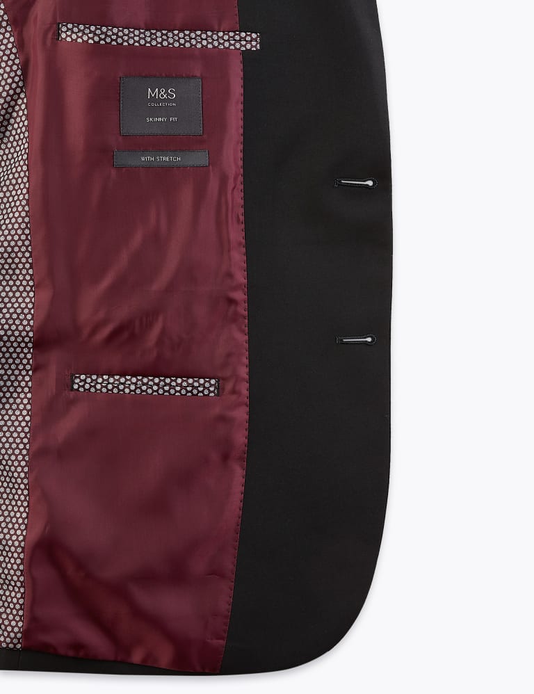 Black Skinny Fit Suit 8 of 8