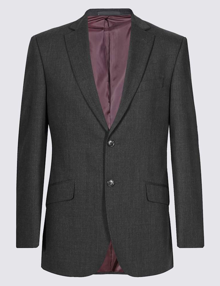 Charcoal Regular Fit Suit 2 of 9