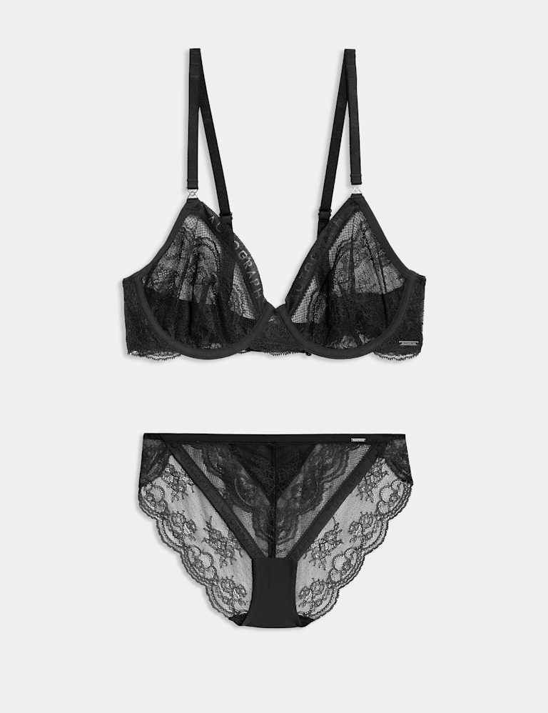 Murcia Lace Wired Full Cup Bra Set A-E 2 of 6