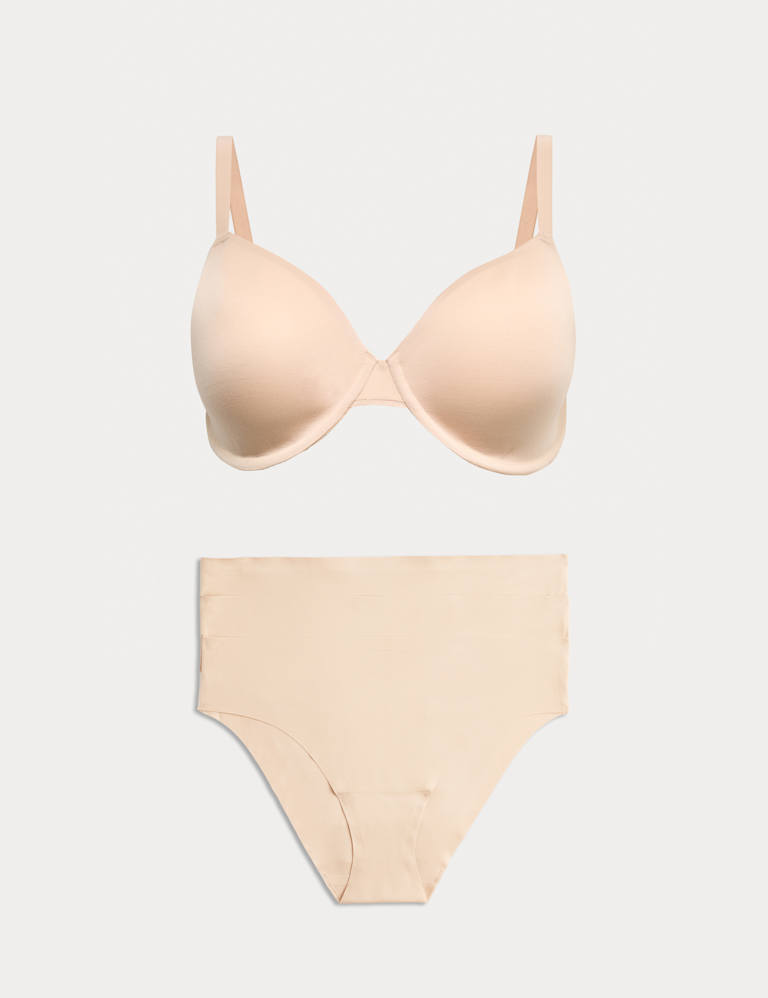 Body Invisibles™ Wired Demi Cup Bra Set F+ 2 of 6