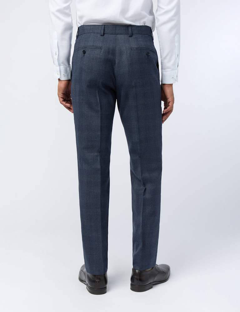 Slim Fit Wool Rich Check Performance Suit 5 of 7