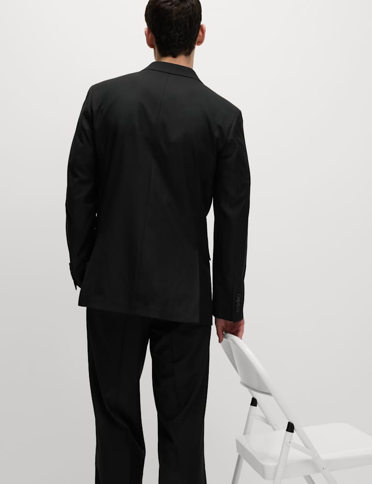 2 Piece Relaxed Fit Stretch Suit 3 of 6