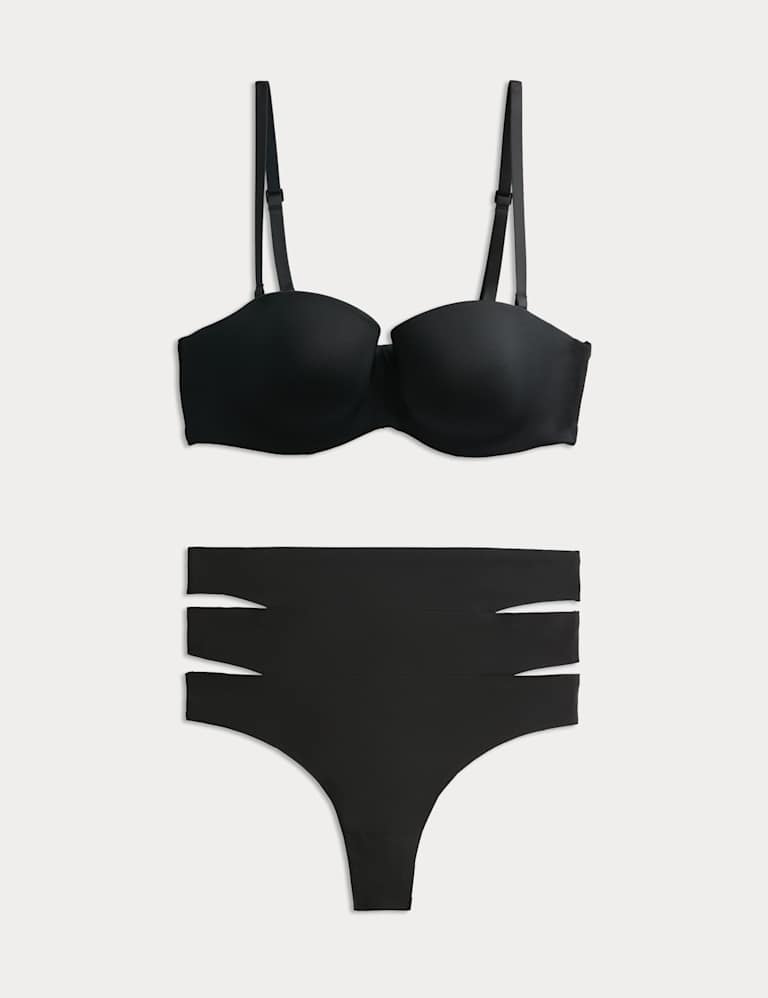 Body Invisibles™ Wired Strapless Bra Set A-E 2 of 6