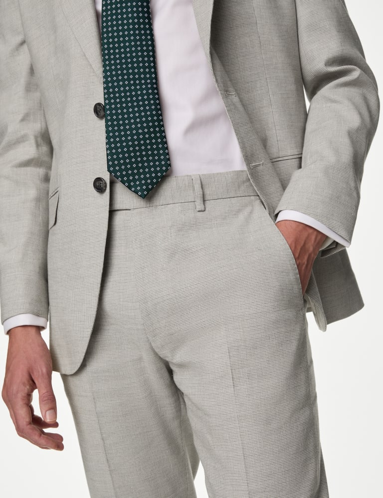 Tailored Fit Italian Linen Miracle™ Suit 6 of 7