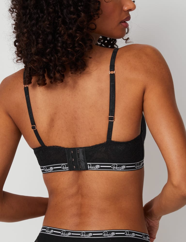 Ribbed Lounge Non-Wired Plunge Bra Set A-E 4 of 6
