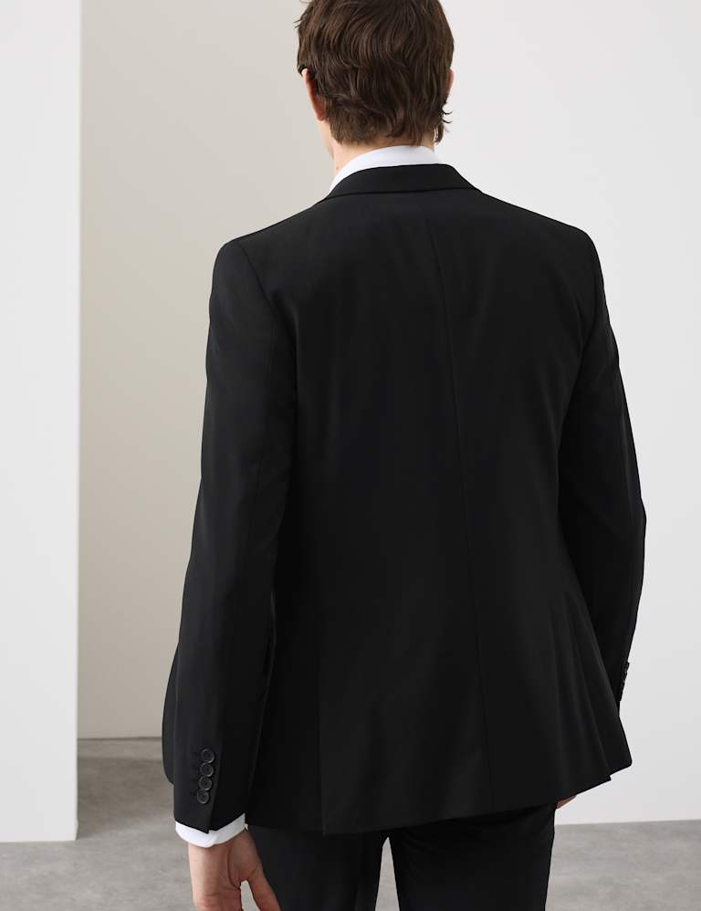 2 Piece Slim Fit Wool Blend Stretch Suit 3 of 7