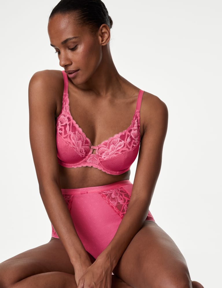 Wildblooms Wired Full Cup Bra Set A-E 1 of 6