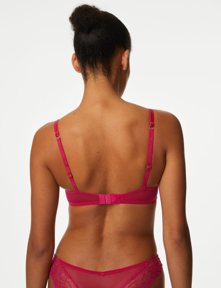 Cosmos Wired Push Up Balcony Bra Set A-E 4 of 6