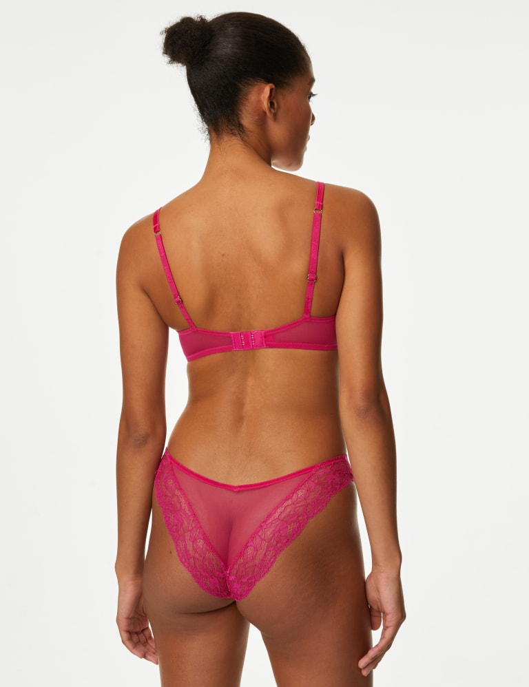 Cosmos Wired Push Up Balcony Bra Set A-E 6 of 6