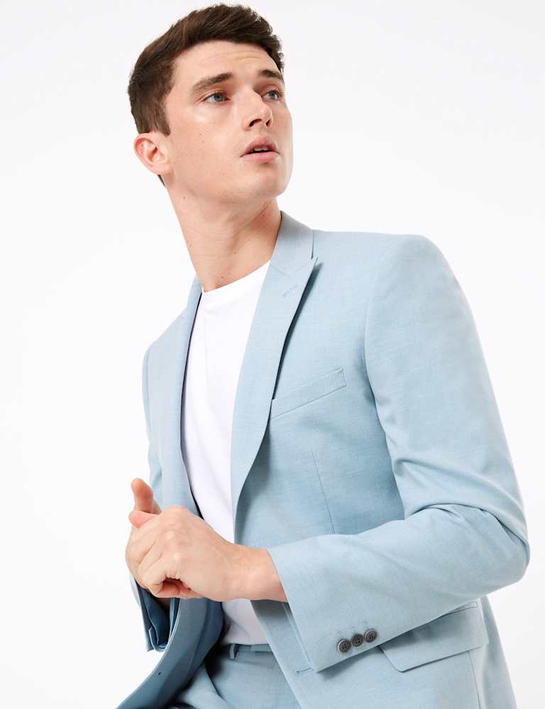 Pastel Tailored Fit Suit 1 of 7
