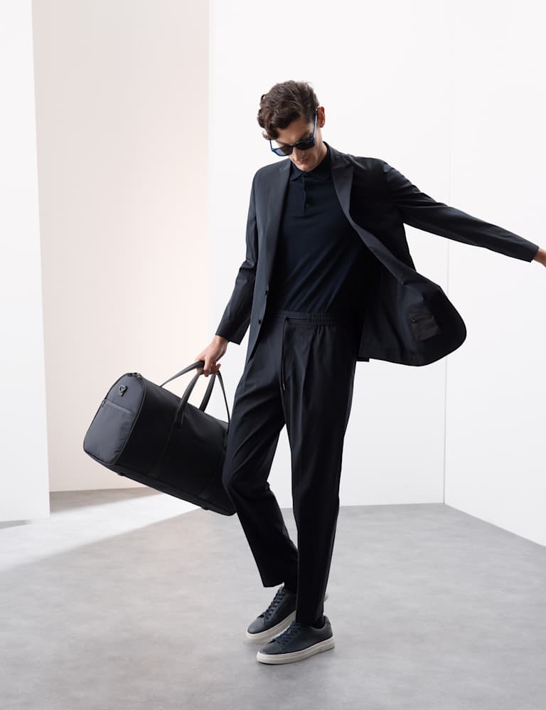 2 Piece Tailored Fit Performance Packable Suit 2 of 6