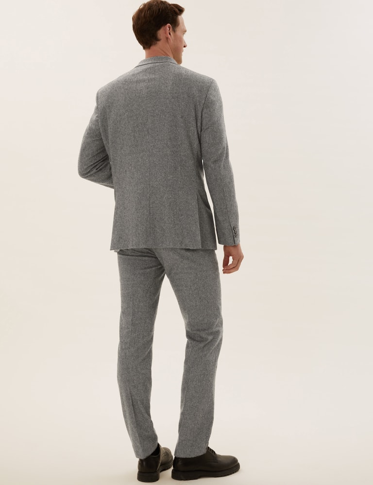 Tailored Fit Italian Wool Suit 3 of 8