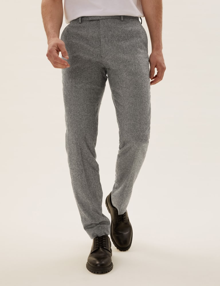 Tailored Fit Italian Wool Suit 4 of 8