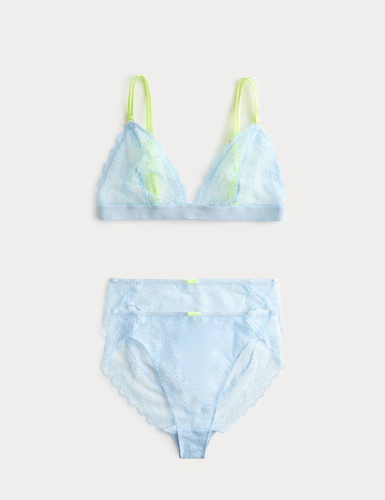 Ida Lace Non Wired Bralette Set A-E 2 of 6