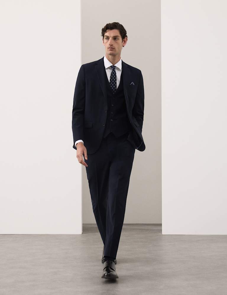 3 Piece Tailored Fit Performance Suit 6 of 6