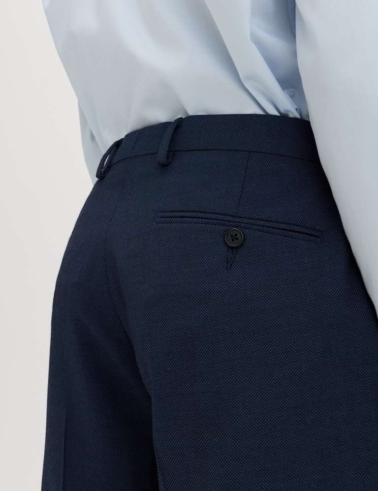 2 Piece Regular Fit Pure Wool Suit Jacket 6 of 6