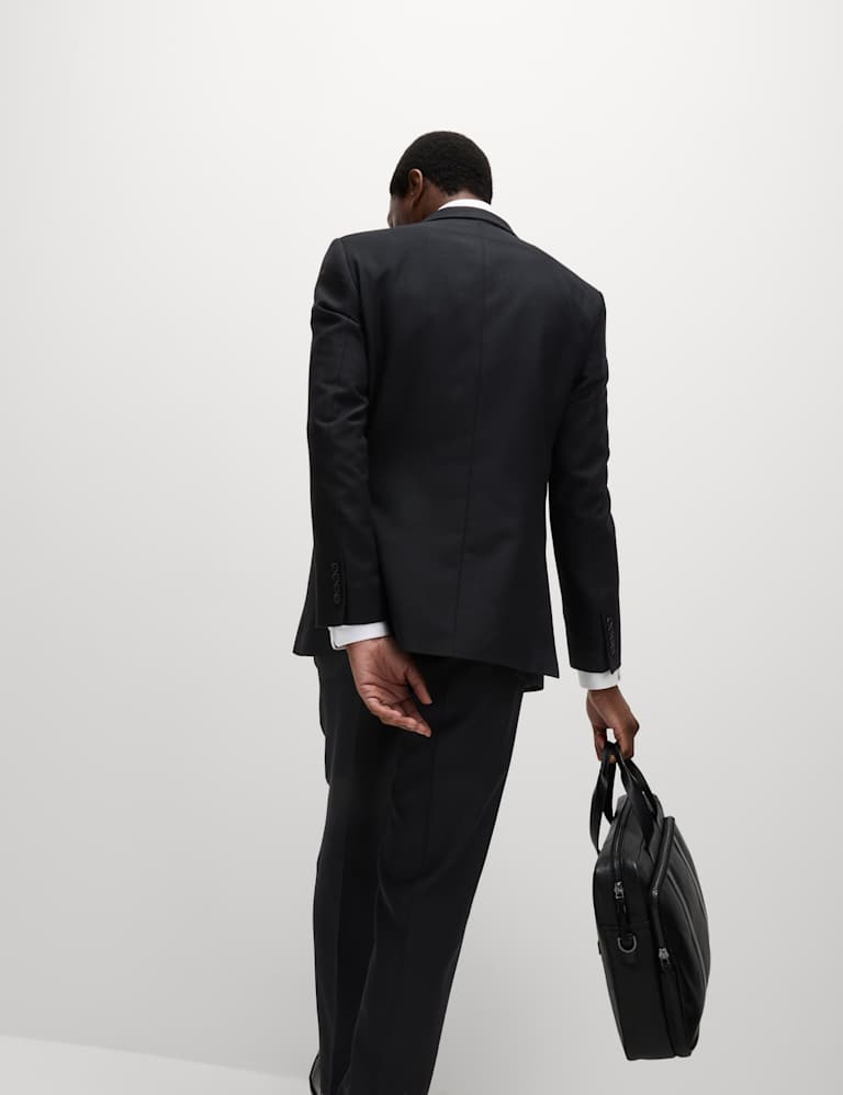 3 Piece Regular Fit Pure Wool Suit 4 of 6