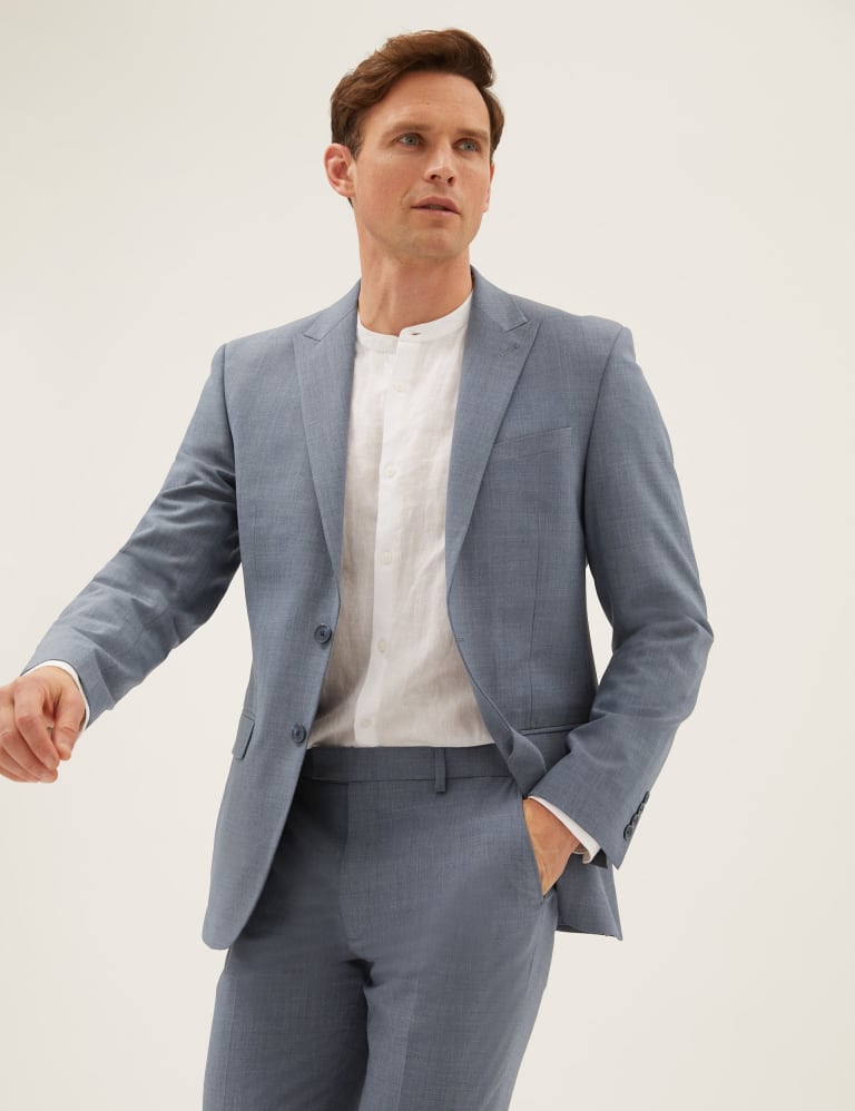 The Ultimate Blue Tailored Fit Suit 2 of 7