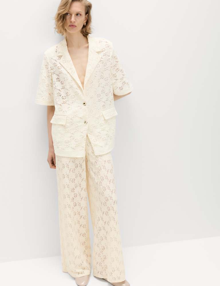 Lace Jacket & Trousers Set 1 of 6