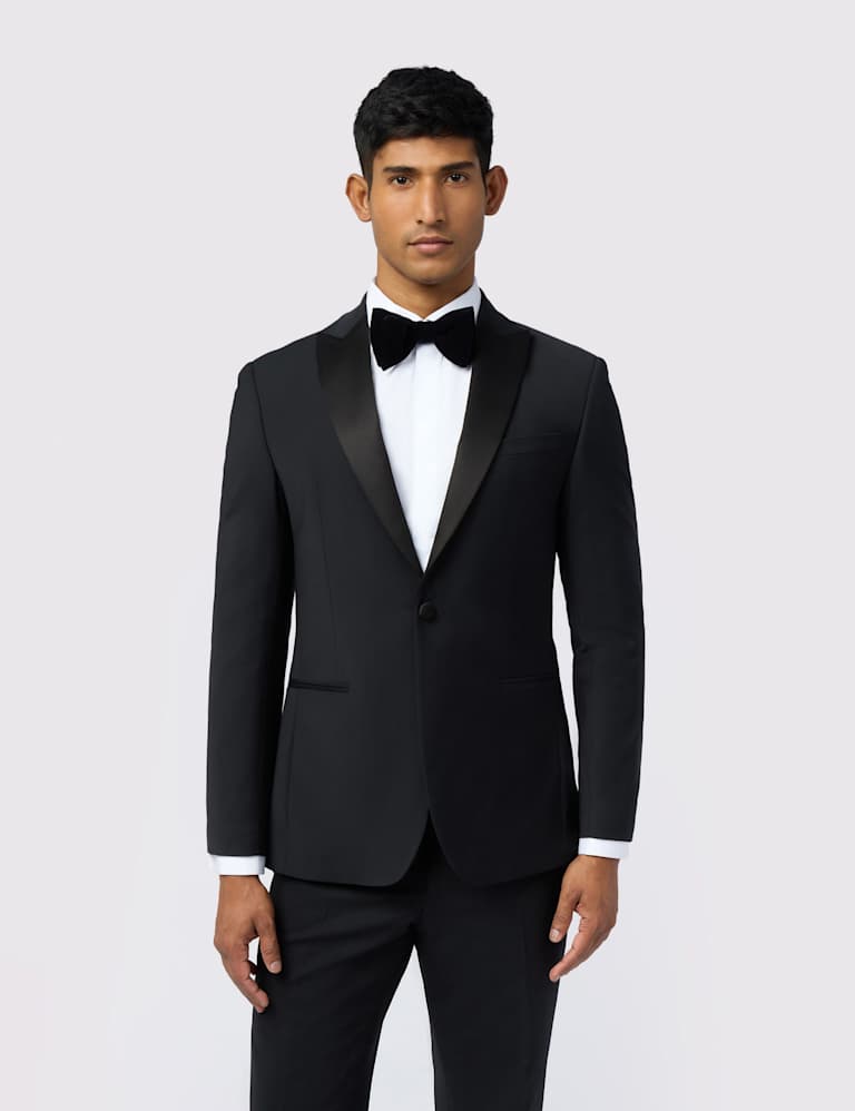 Slim Fit Wool Rich Performance Tuxedo Suit 2 of 7