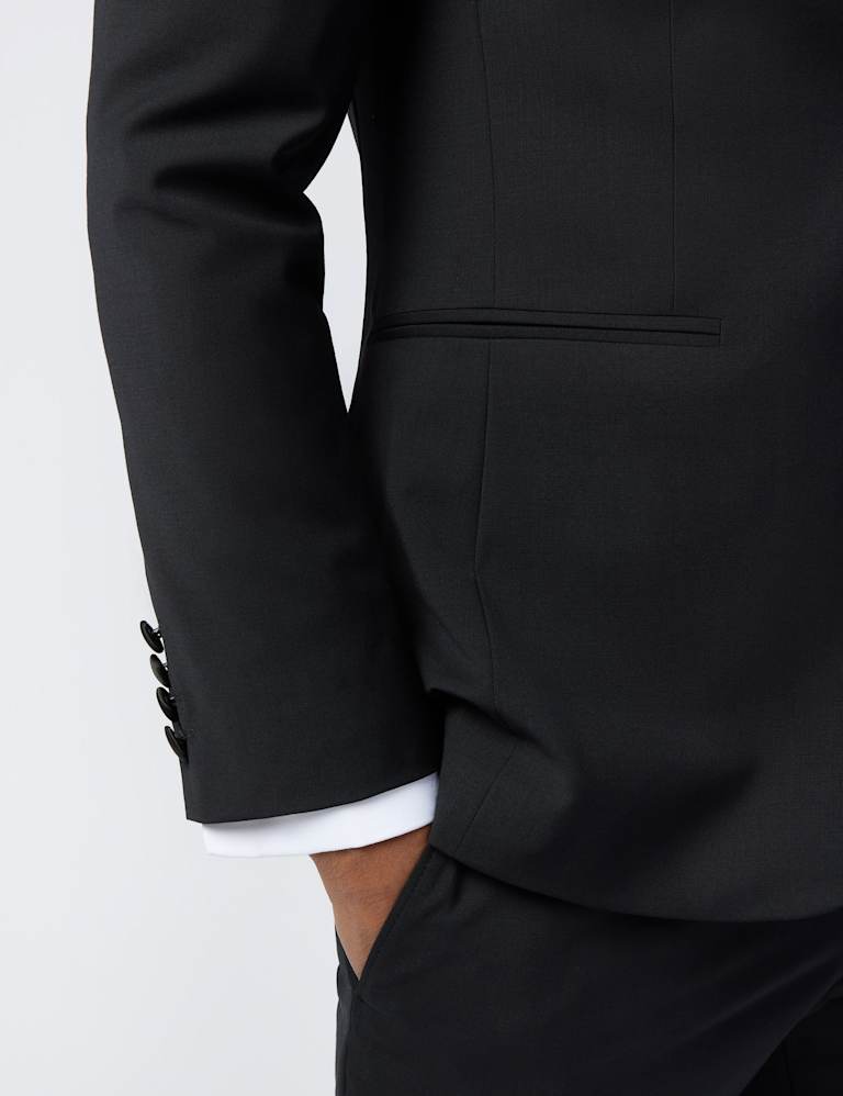 Slim Fit Wool Rich Performance Tuxedo Suit 6 of 7