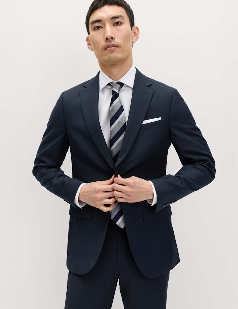 2 Piece Slim Fit Stretch Suit 1 of 6
