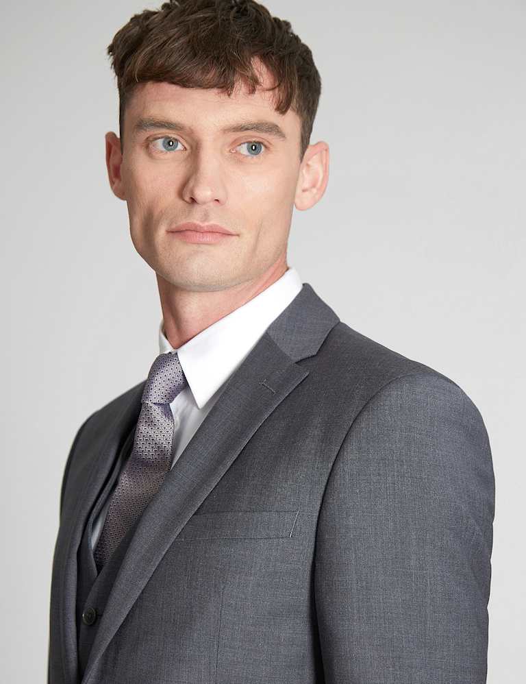 Slim Fit Wool Rich Suit 4 of 7