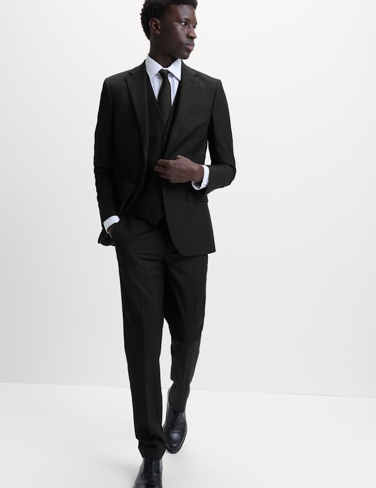 3 Piece Slim Fit Stretch Suit 1 of 6