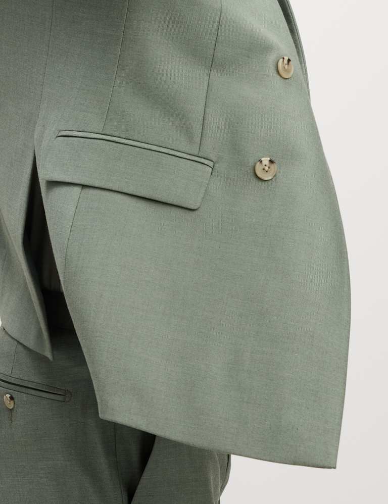 Slim Fit Double Breasted Suit 6 of 6