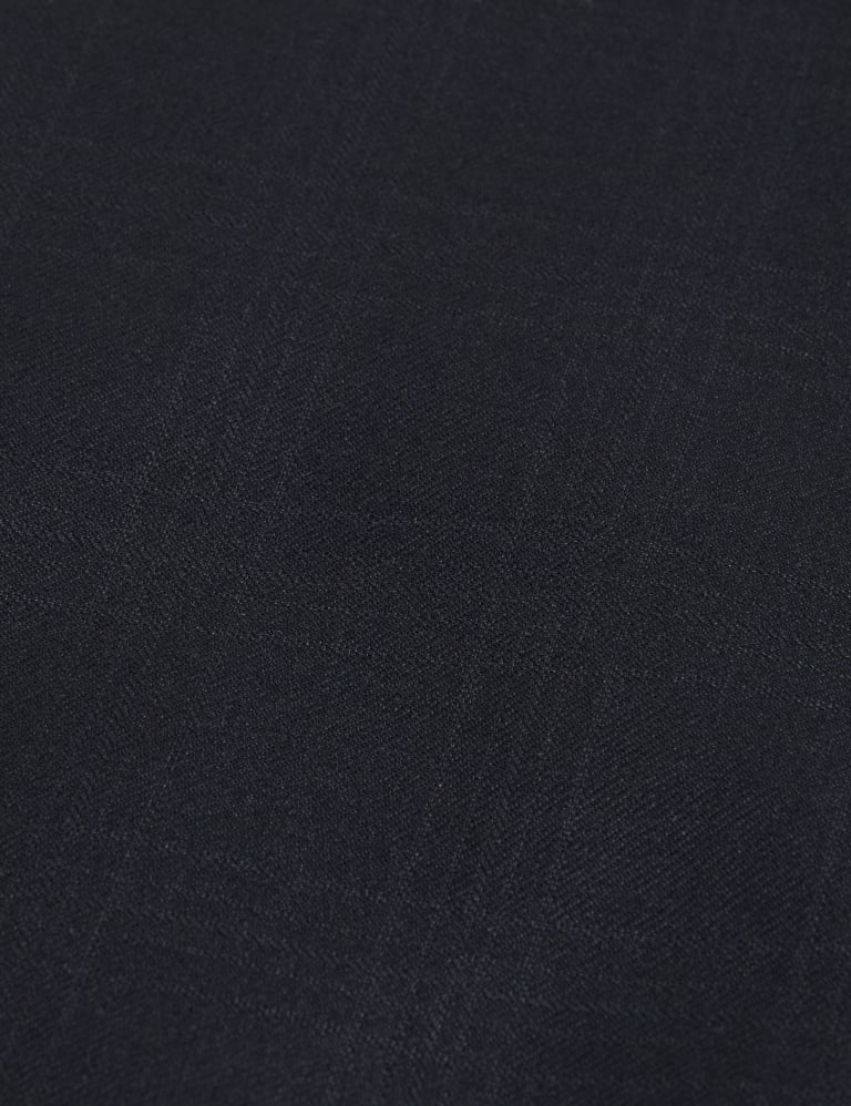 3 Piece Tailored Fit Pure Wool Check Suit 7 of 7