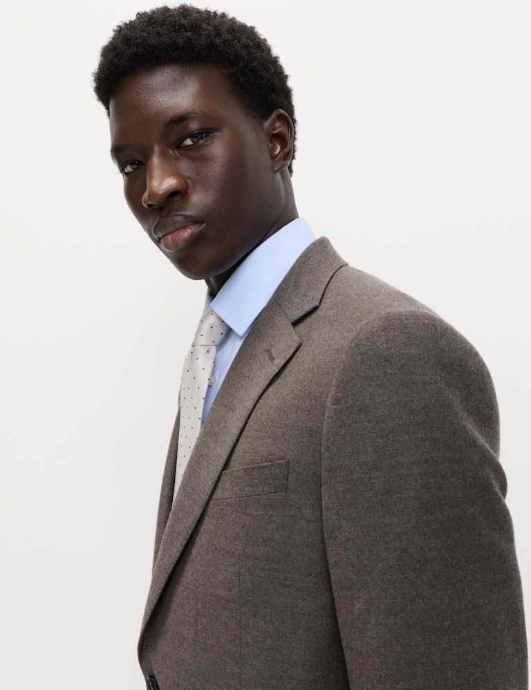 2 Piece Regular Fit British Pure Wool Suit 4 of 6