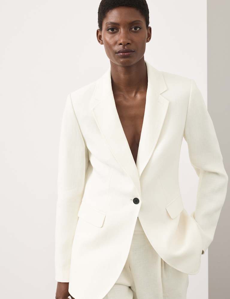 Linen Blazer & Short Set 3 of 6