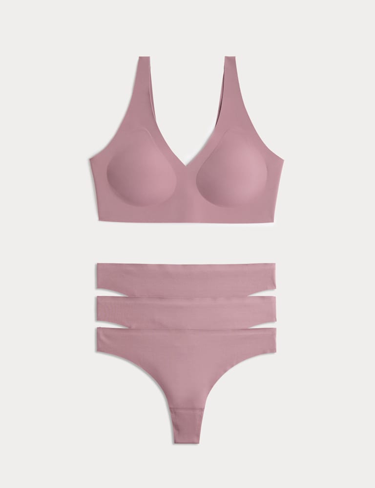 Body Invisibles Non Wired Crop Top Set A-E 2 of 6
