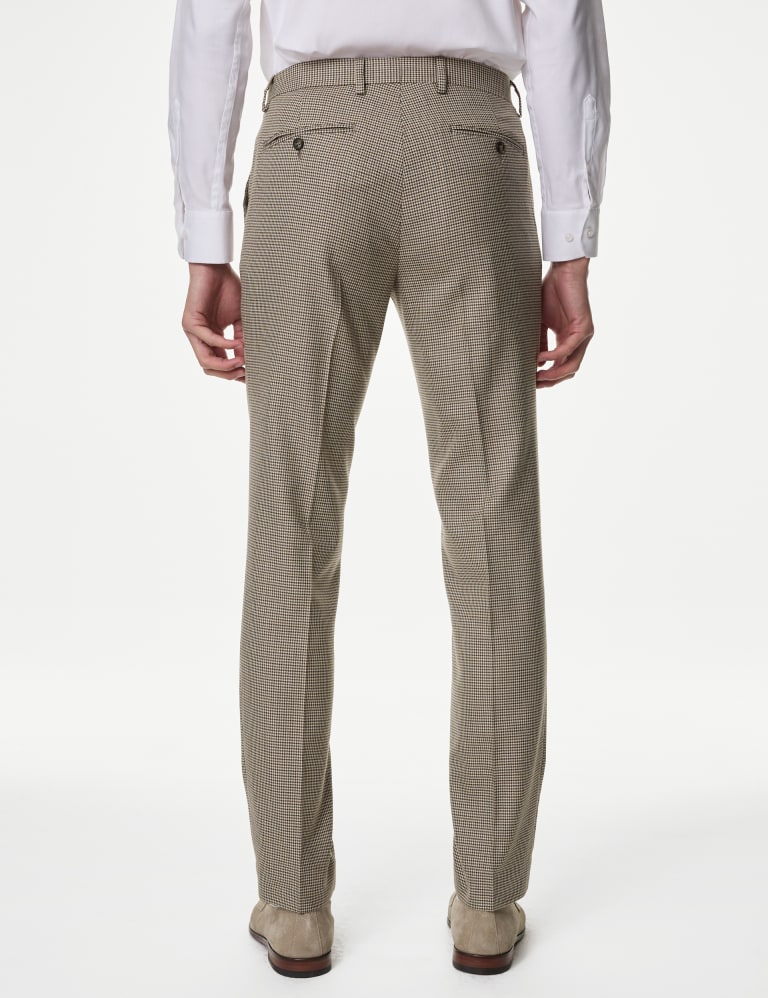 Slim Fit Puppytooth Stretch Suit 6 of 6