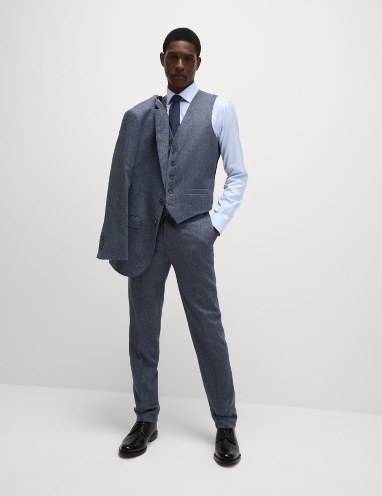 Tailored Fit Wool Rich Suit 4 of 6