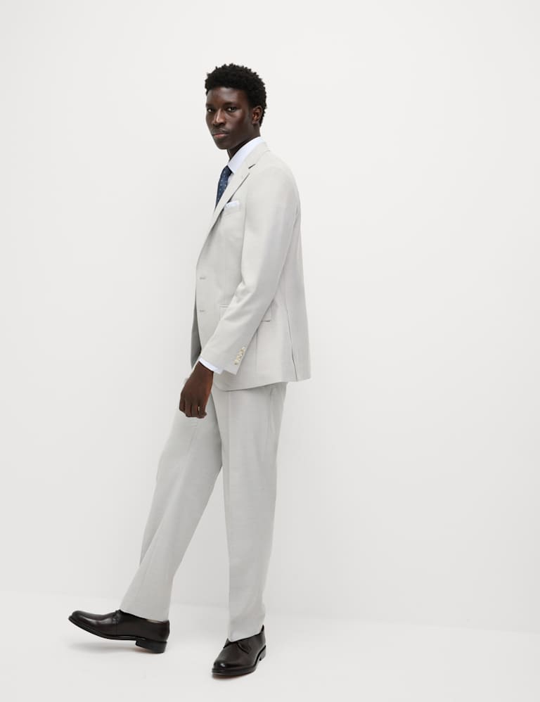 3 Piece Regular Fit Stretch Suit 5 of 6