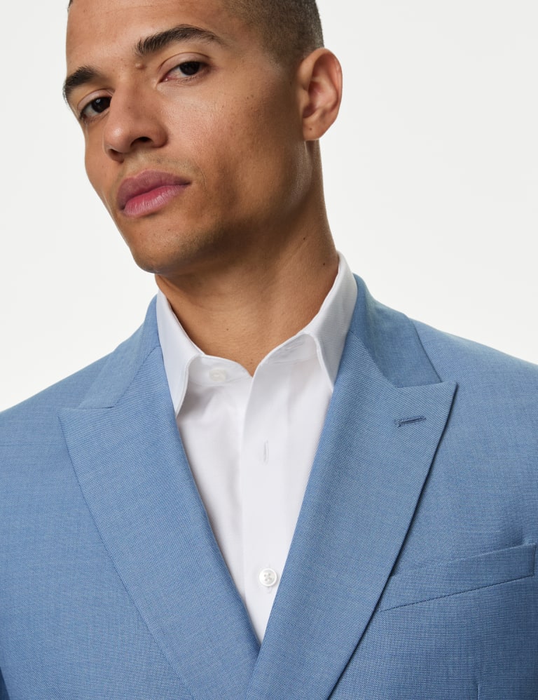 Slim Fit Double Breasted Suit 6 of 6