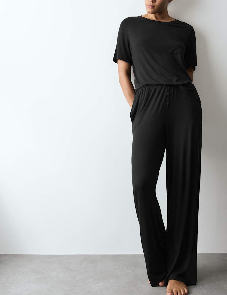 Pocket Detail Pyjama Top Set 1 of 6