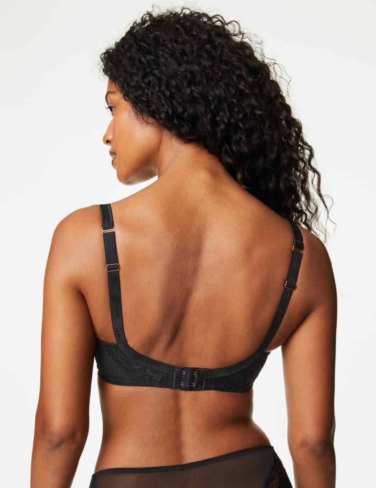 Silk & Lace Minimiser Bra Set C-G 4 of 6