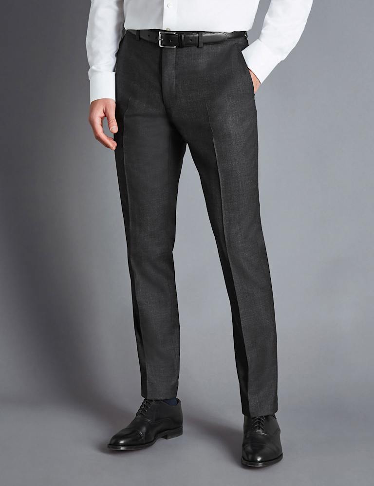 Slim Fit Super 120s Wool Suit 3 of 6