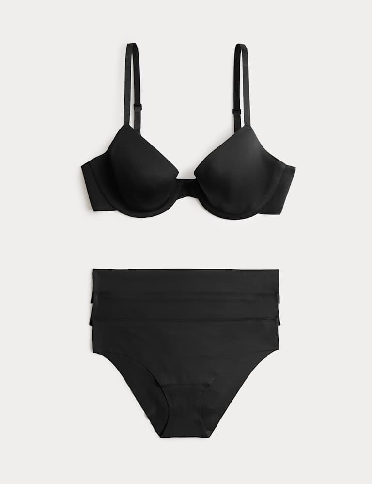 Body Invisibles™ Wired Demi Cup Bra Set A-E 2 of 5