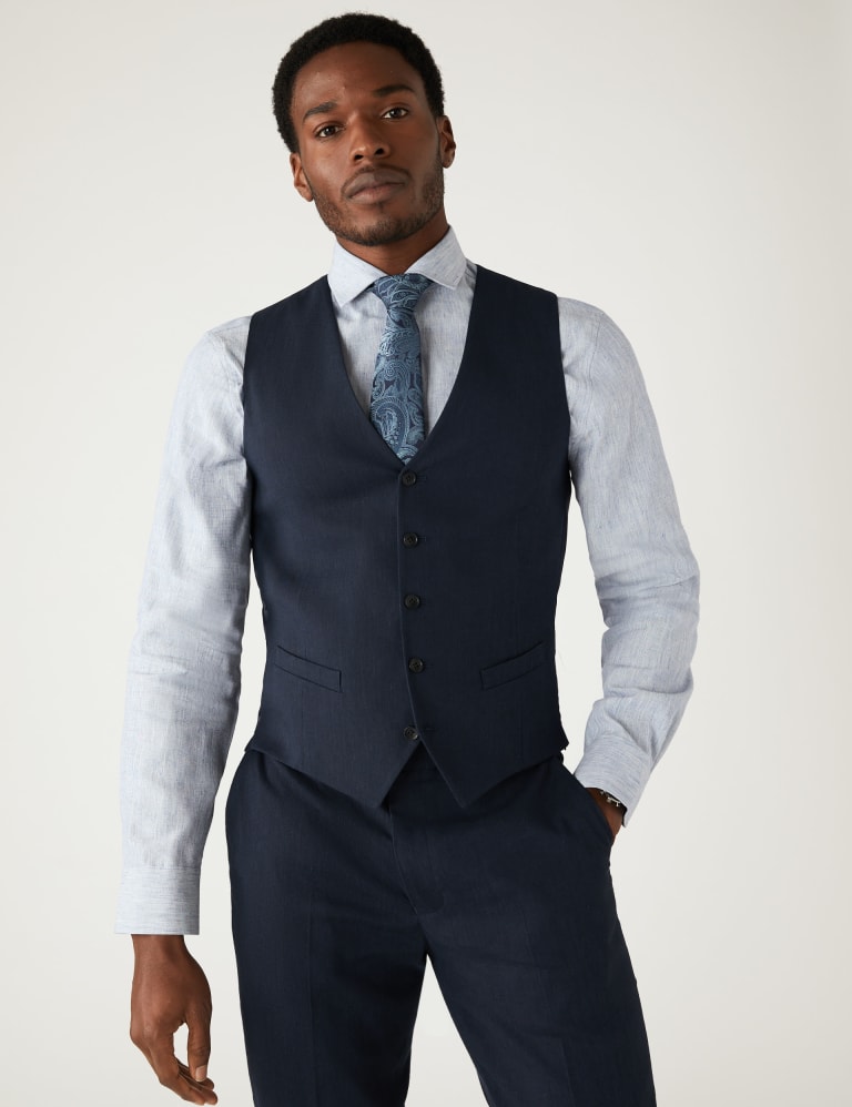 Slim Fit Italian Linen Miracle™ Suit 2 of 6