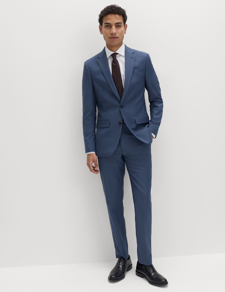 2 Piece Slim Fit Stretch Suit 5 of 6