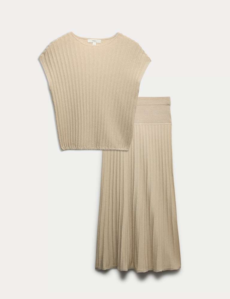 Knit Top & Skirt Set 2 of 6
