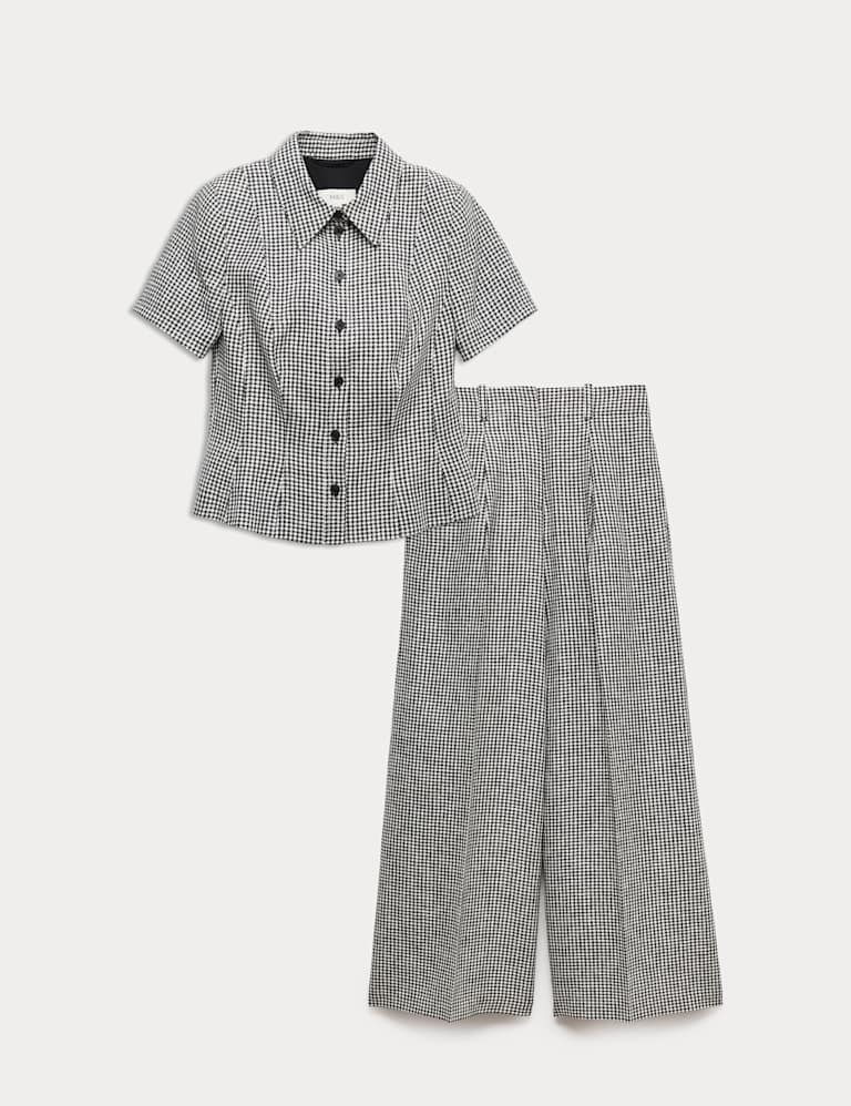 Gingham Jacket & Trouser Set 2 of 6