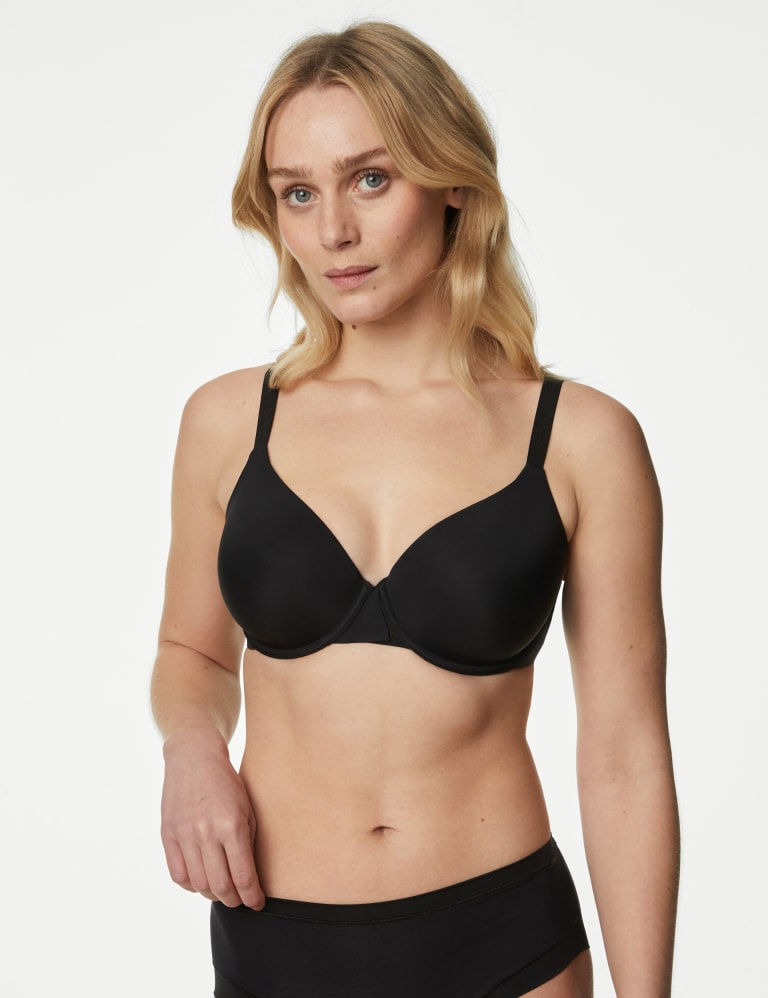 Flexifit™ Front Fastening Wired Full-Cup T-Shirt Bra Set A-E 3 of 6