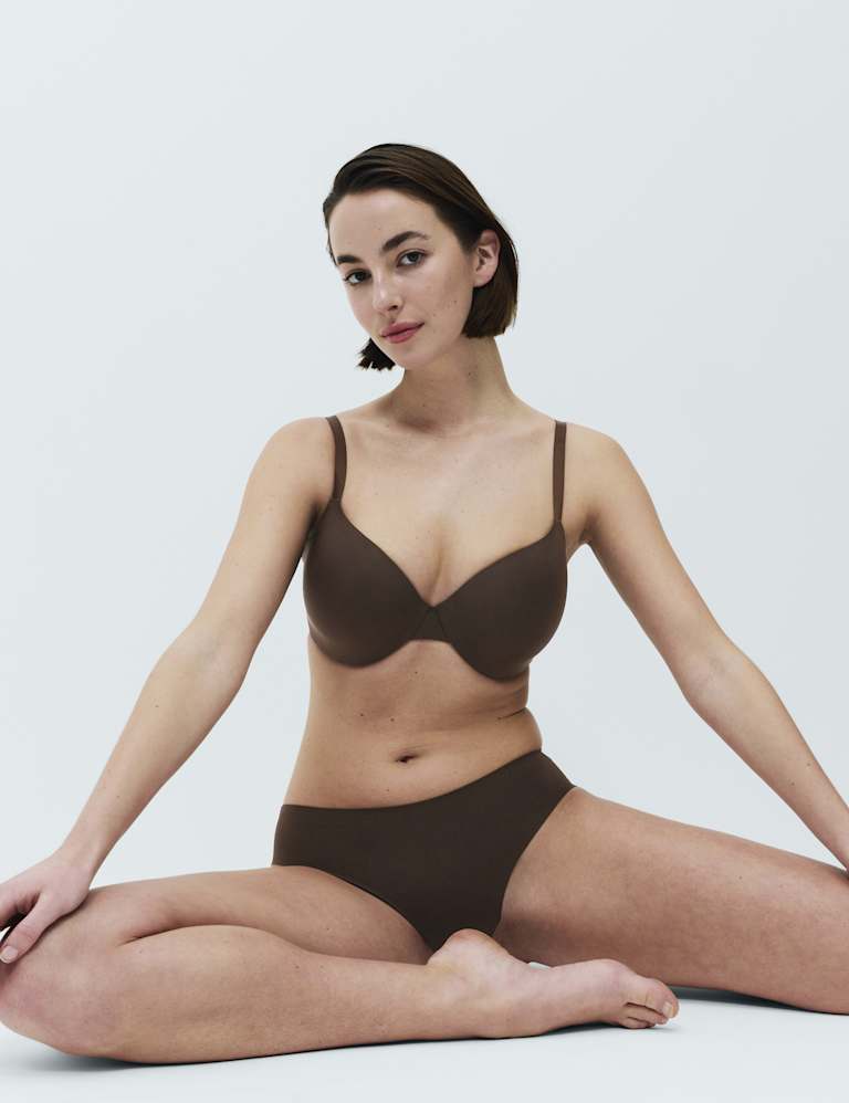 Body Invisibles™ Wired Demi Cup Bra Set F+ 1 of 6