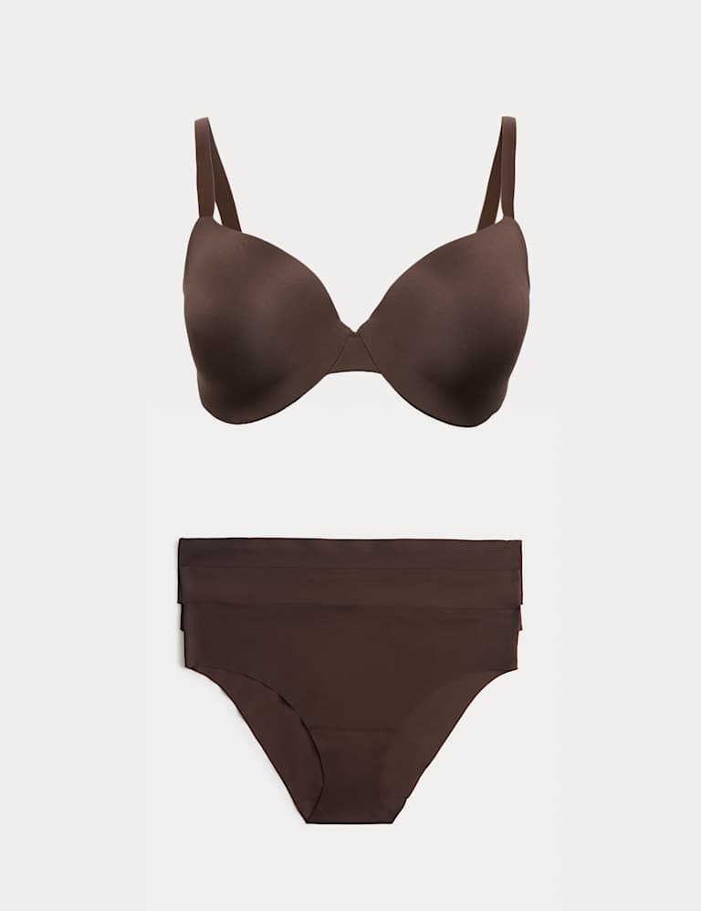 Body Invisibles™ Wired Demi Cup Bra Set F+ 2 of 6