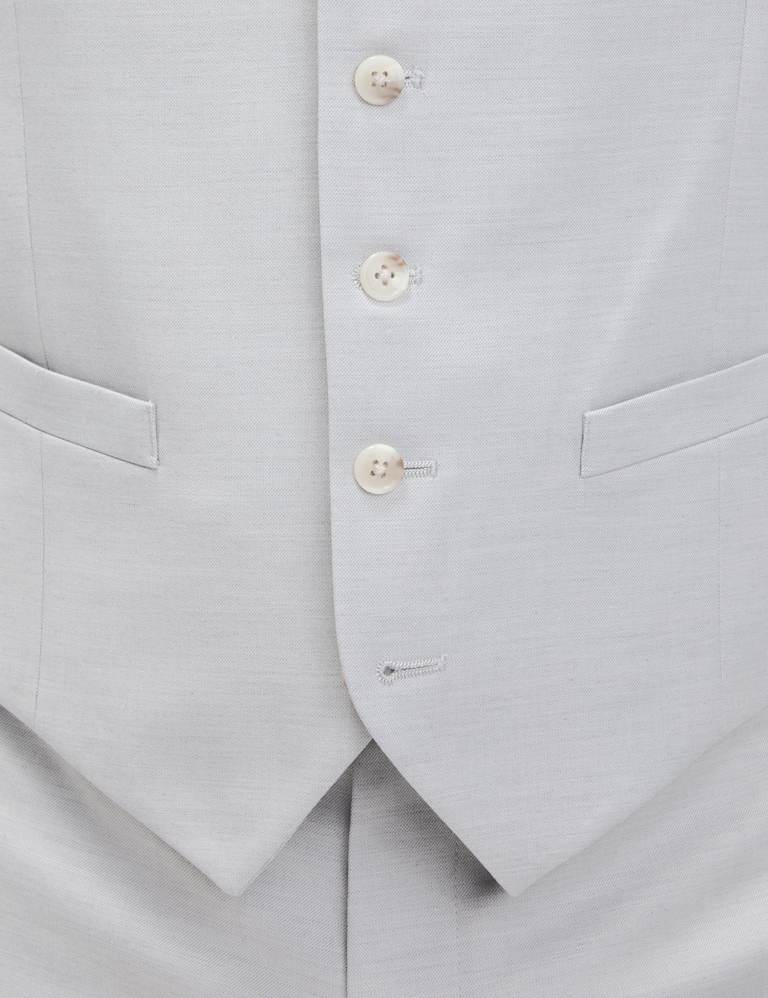 3 Piece Slim Fit Stretch Suit 6 of 6