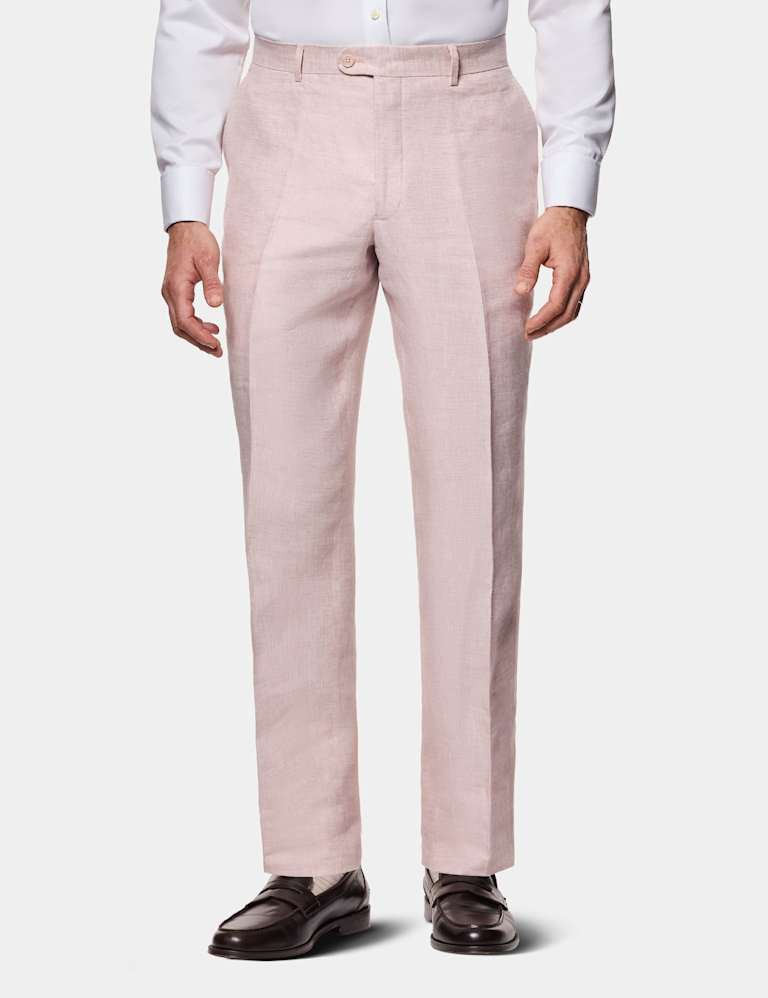 Tailored Fit Pure Linen Suit 3 of 6